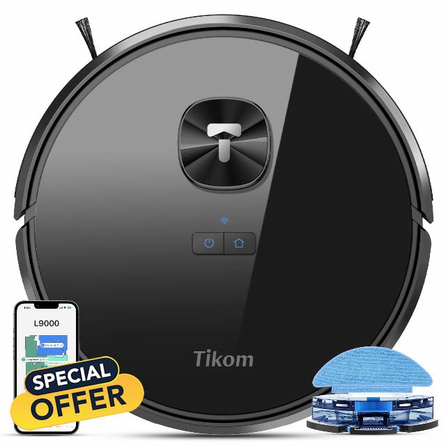Tikom L9000 Robot Vacuum and Mop Combo