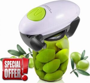 Electric Jar Opener for Weak Hands