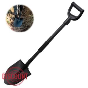 Garden Shovel - 41&rdquo; Long Handle - Heavy Duty Trenching Digging Shovel