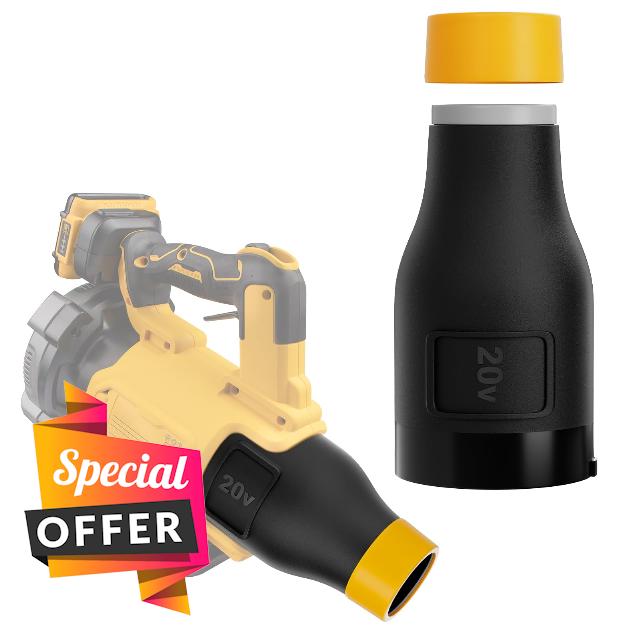 Uniqwamo Car Drying Nozzle for Dewalt 20V MAX Leaf Blower(DCBL722B DCBL722P1)
