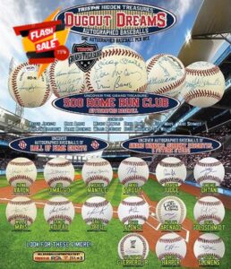 TRISTAR Hidden Treasures Autographed Baseball - Dugout Dreams Edition (1 Box)