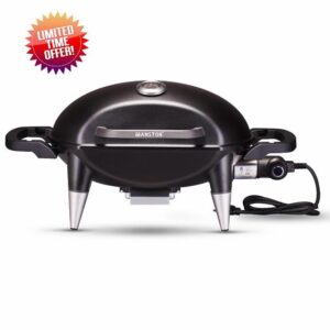 VANSTON Outdoor Electric Barbecue Grill & Smoker