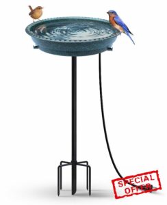 BIRD WISH Heated Bird Bath