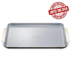 Caraway Non-Stick Ceramic Baking Sheet - Naturally Slick Ceramic Coating - Non-Toxic
