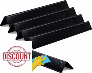 Moriintl Grill Replacement Part 7539 7540 24.5 inch Flavor Bars for Weber Genesis 300 Series