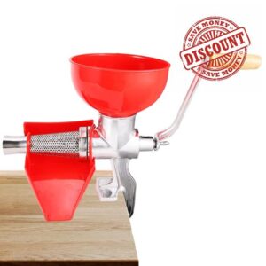 Manual Juicer Aluminum Alloy tomato juicer for canning tomato juicer and peeler Thick Manual Juicer for Fruit Tomato Lemon Orange Heavy Duty Fruit Juicer Press Squeezer Kitchen