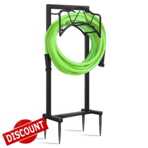 Garden Hose Holder - Water Hose Holders for Outside，Hose Stand Outdoor Freestanding