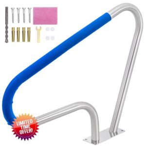 CXRCY 39" x 32" Pool Handrails for Inground Pool