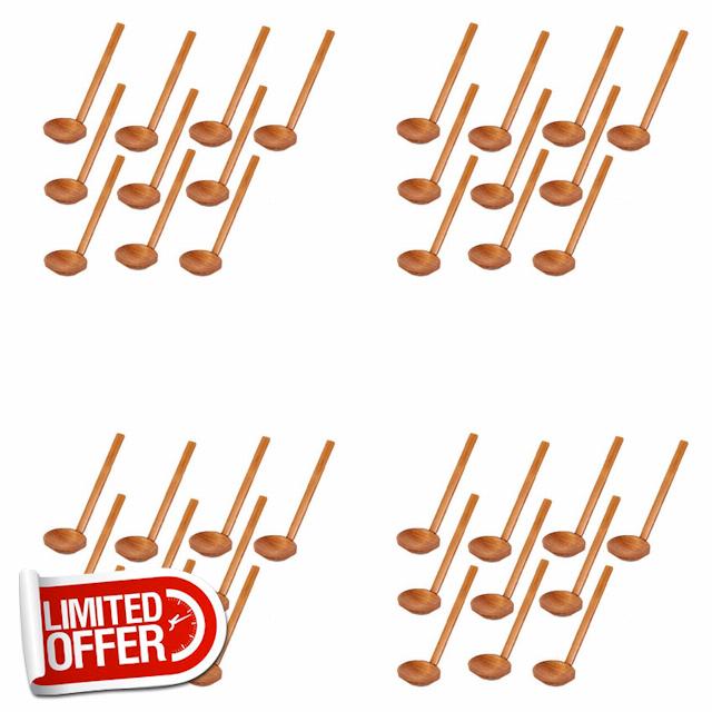 Fangyid Japanese 8.5 Inch Ramen Handcrafted Wooden Soup Spoon Wooden Utensils Set for Kitchen