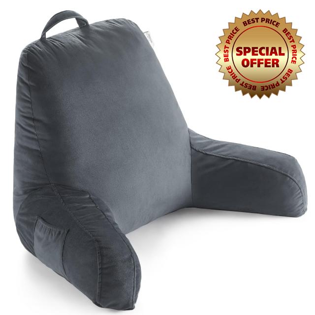 RRPETHOME Reading Pillow for Bed Adult