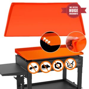36 inch Blackstone Griddle Cover Silicone Griddle Mat Blackstone Accessories Heavy Duty Food-Grade Silicone Mats - Protect Griddle from Rust Rodents Debris Full edge