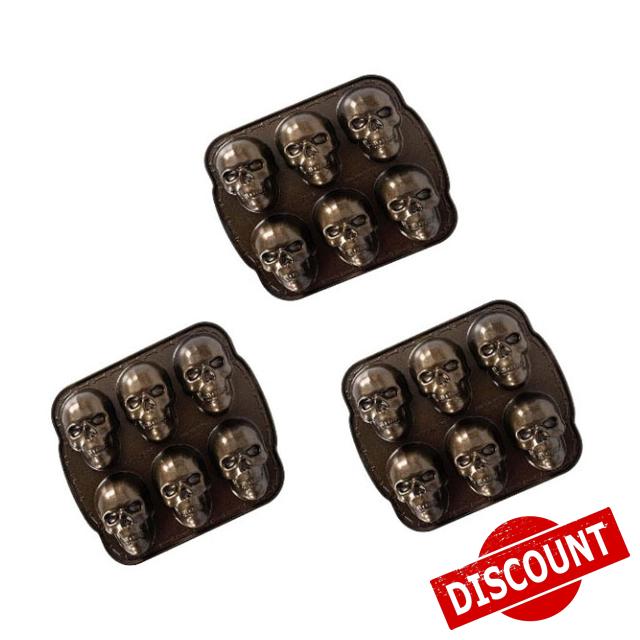Halloween Skull Baking Pan