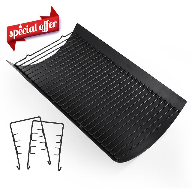Criditpid 20 Inch Ash Pan Drip Pan Ashpan for Char-Griller 5050
