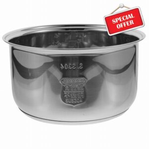 TIDTALEO electric cooker pot stainless steel inner pot indoor japanese rice cooker japanese accessories nonstick cookware