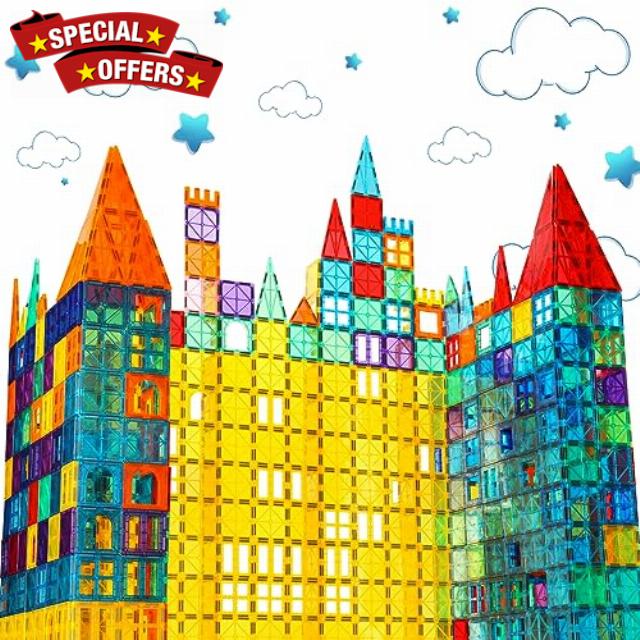 OugerToy Magnetic Tiles