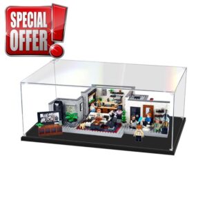 Acrylic Display Case Box for L-e-g-o Creator Expert Queer Eye Das Loft Der Fab 5 Model Set