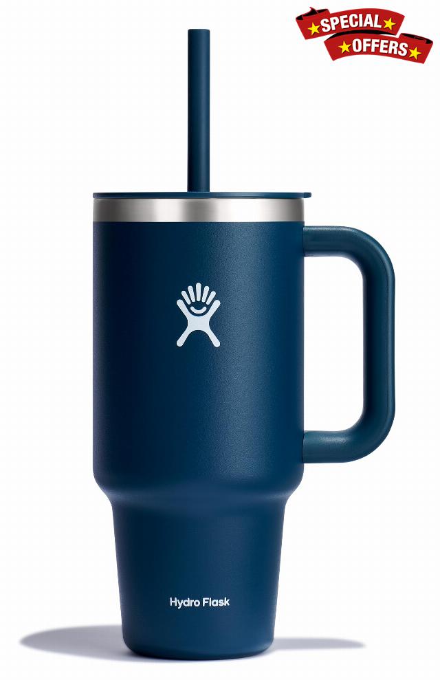 Hydro Flask Indigo All Around Travel Tumbler 32 Oz