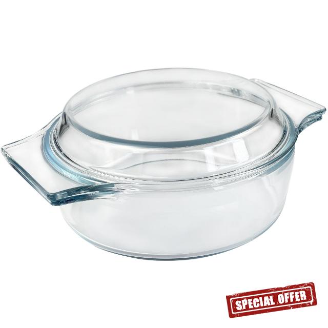 Glass Casserole Dish With Glass Lid