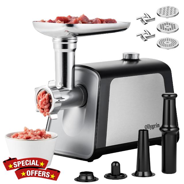 Ollygrin Electric Meat Grinder Heavy Duty