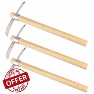 GENHAKON 3 PCS 16 Inch Mattock Pick Axe