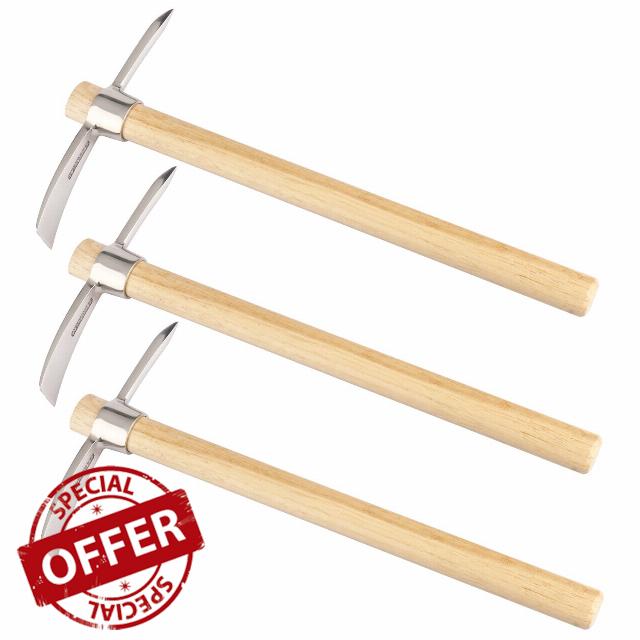 GENHAKON 3 PCS 16 Inch Mattock Pick Axe