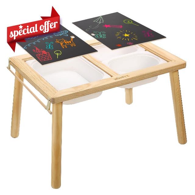 wingyz Toddler Wood Painting Tbale