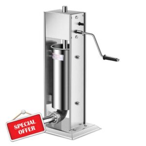 Manual Sausage Stuffer Hasopy Maker 5L Capacity