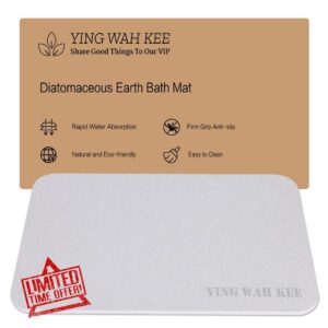YINGWAHKEE Non-Slip Stone Bath Mat