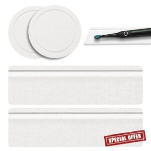 Set of 4 Water Absorbent Diatomite Drink Coasters (Rectangle+Round