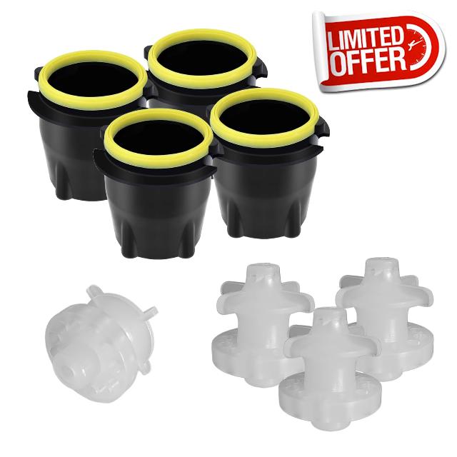4pcs LEV 3.0 Soda Valve Nozzle 28545 Diffuser 28368 Internal Mixer Part