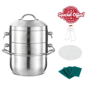 LiangZhiMao Stainless Steel Steamer for Cooking