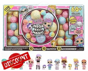 L.O.L. Surprise! Mega Ball Magic - 12 Collectible Dolls