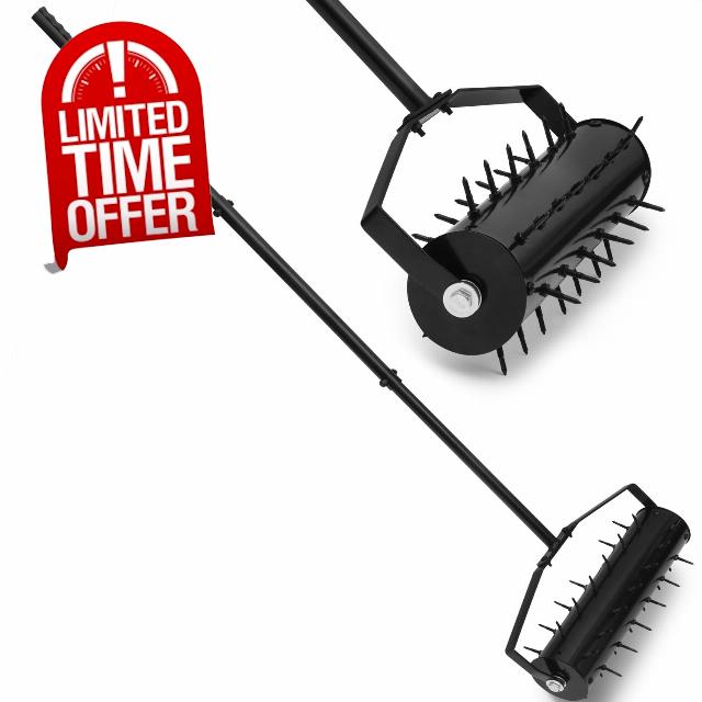 Rolling Lawn Aerator