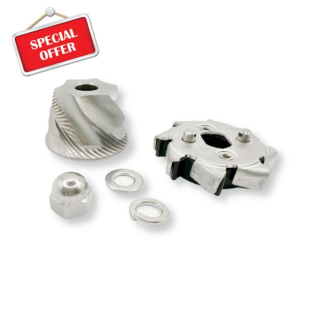 Burr assembly set - SP0027463 made for Breville and Sage espresso machines and grinders (Lower Etzinger from 1926)