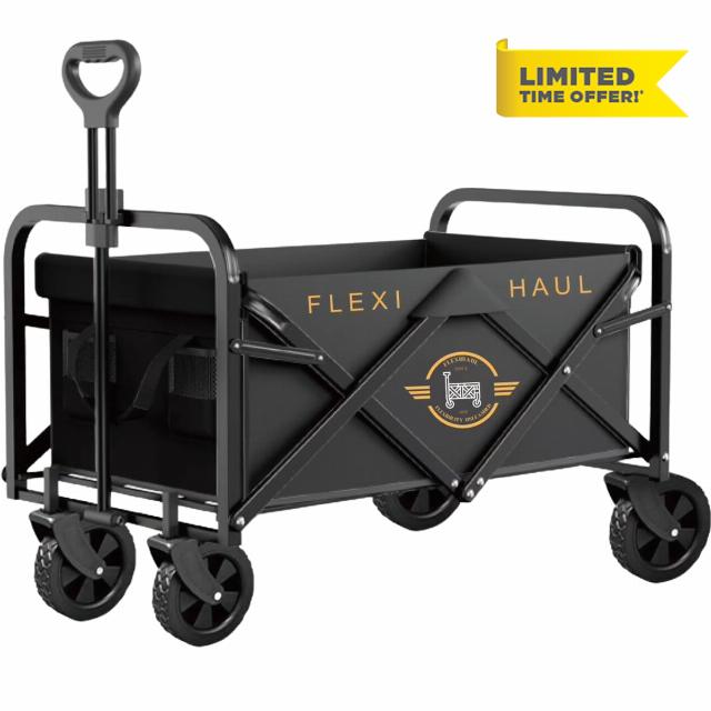 FLEXIHAUL: Collapsible Foldable Wagon cart. Perfect as a Beach Cart
