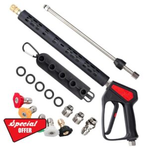 AURORA CAR High Pressure Wash Gun with Spare Extension