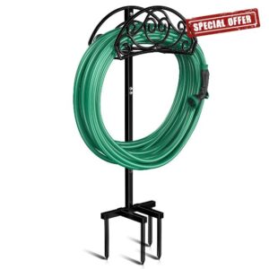 Sunvigor Detachable Metal Water Hose Holder Stand