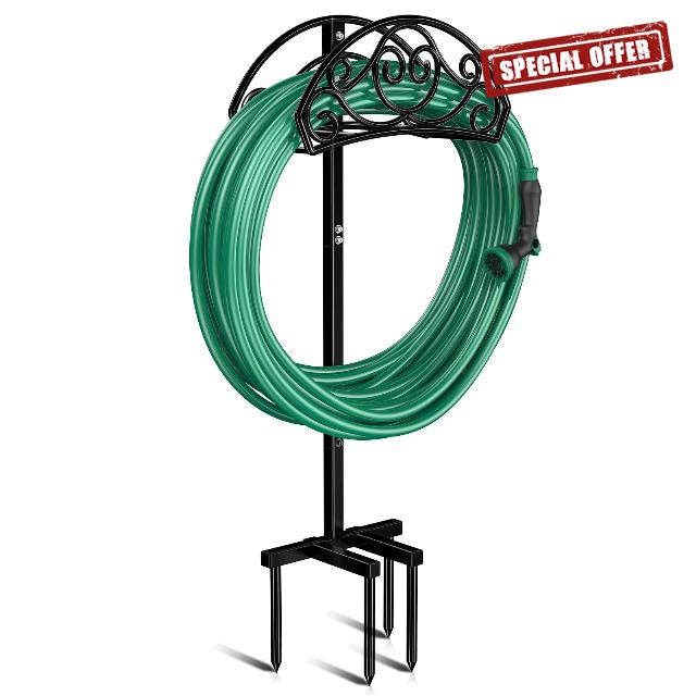 Sunvigor Detachable Metal Water Hose Holder Stand