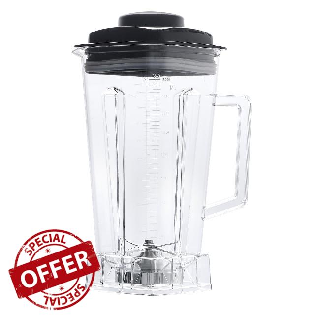 Livtor 64 Ounce Blender Container Replacement for Vitamix 5200 Blender Pitcher Replacement Accessories