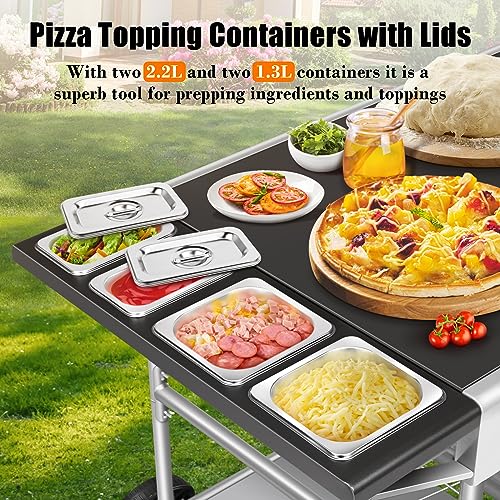 Pizza Oven Cart