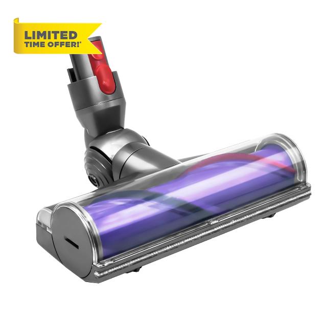 Quick-Release Motorhead Cleaner Compatible with Dyson V7 V8 V10 V11 V15 Vacuums Animal Absolute Models Cleaner Head Dyson Replacement Part Electric Head for Hardwood Floor Carpets SV10 SV11 SV12 SV14