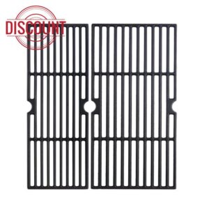 463625217 Grates Replacement Parts for Charbroil 463625219 Grill Replacement Parts 463673519 Charbroil Performance 2 Burner Gas Grill Parts Grates G470-0002-W1 G470-0003-W1 Cooking Grates 18 Inch