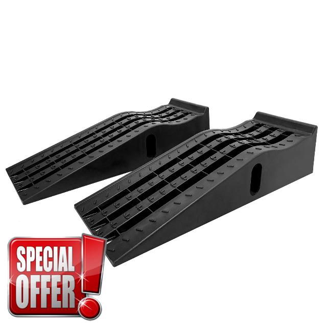 HOXWELL Portable Car Ramps for Oil Changes High Lift