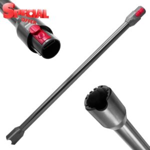 Garbage fighter Extension Rod for Dyson V10 Slim Digital/ V12 Detect Slim Cordless Stick Vacuum Cleaner Quick Release Wand Tube Replacement Parts Accessories