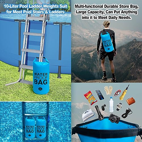 Work with Above Ground and in-Ground Pool Steps 10Lx2PCS