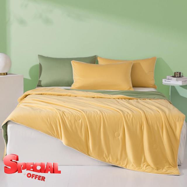 Super Soft Lightweight Comforter Breathable Cooling Blanket for Hot Sleepers and Night Sweats Machine Washable All Season Duvet Insert