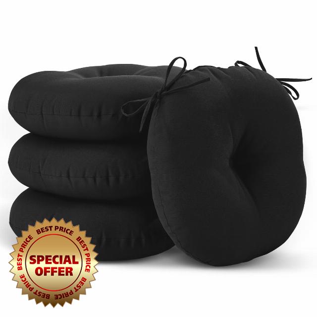 LOVTEX Outdoor Round Chair Cushions 15 Inch