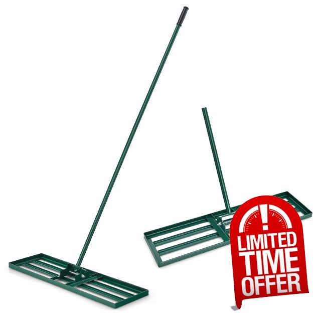 Goplus Lawn Leveling Rake