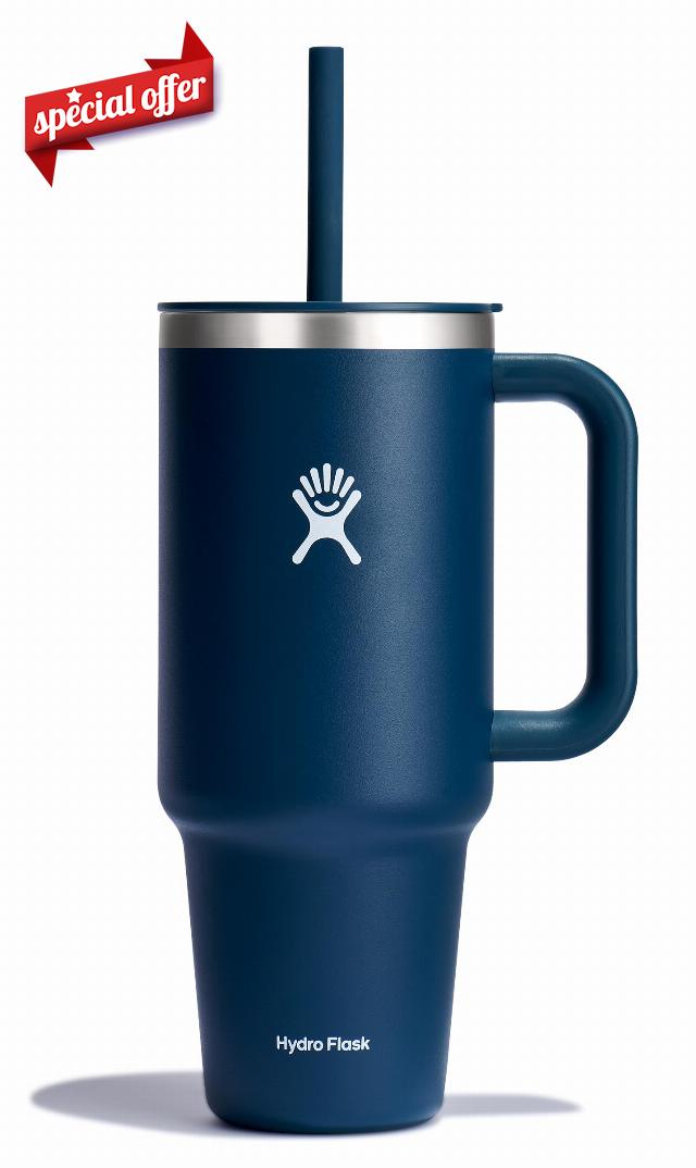Hydro Flask All Around Travel Tumbler 40 Oz Indigo