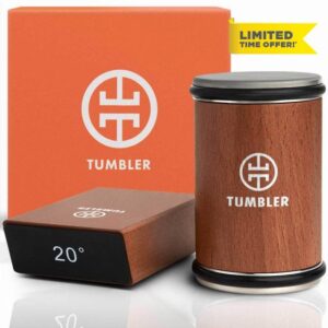Tumbler Rolling Knife Sharpener™ - Knife Sharpening Made Easy - Rolling Knife Sharpening System for Kitchen Knives - Knife Sharpener Kit Offers 15 & 20 Degree Sharpening